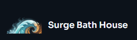 Surge Bath House logo
